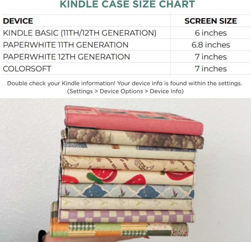 LASH NEXT DOOR Patchwork Pages Compatible with Kindle Paperwhite Case 11th Generation– Premium Protective Cover with Built-in Stand, Hand Strap, Smart Magnetic Closure - Image 2